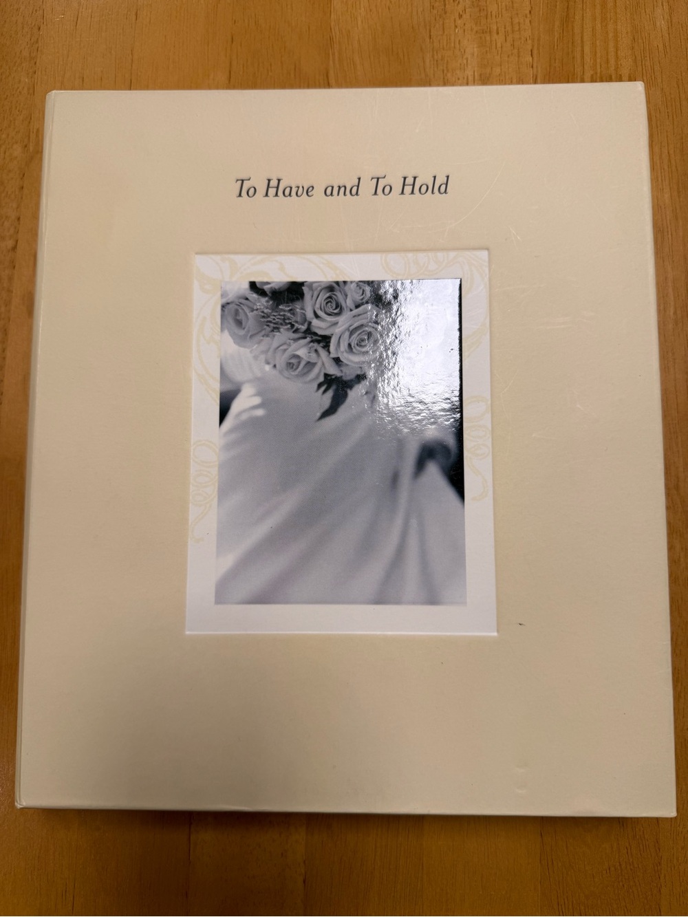 Wedding CD Engagement Gift To Have & To Hold Keepsake Journal Planner music NWOT